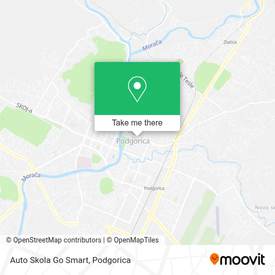 Auto Skola Go Smart map