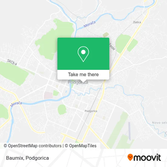 Baumix map