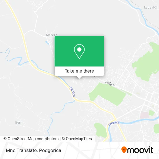 Mne Translate map