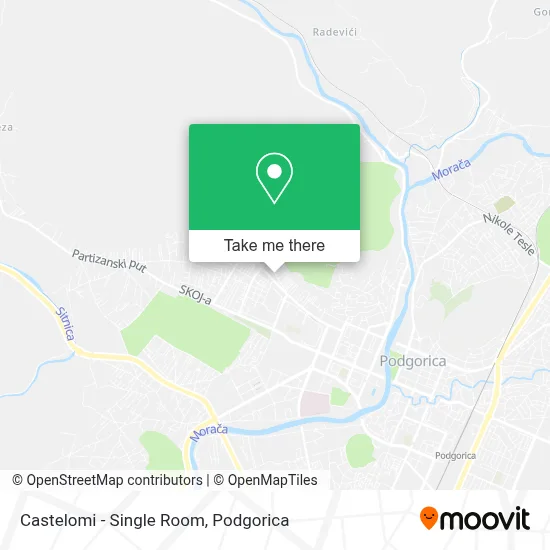 Castelomi - Single Room map