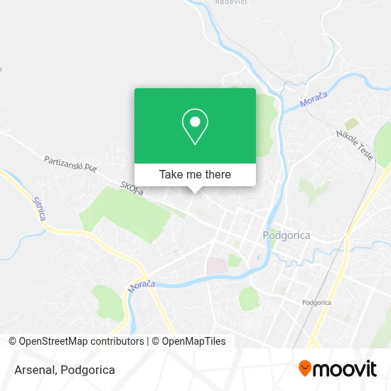 Arsenal map
