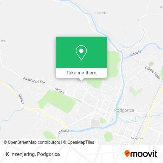 K Inzenjering map