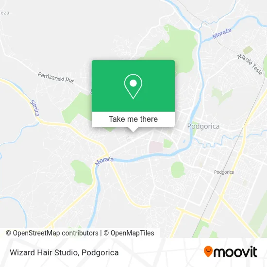 Wizard Hair Studio map