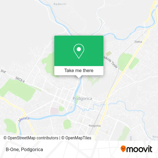 B-One map