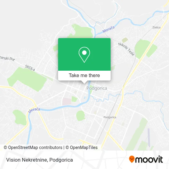 Vision Nekretnine map