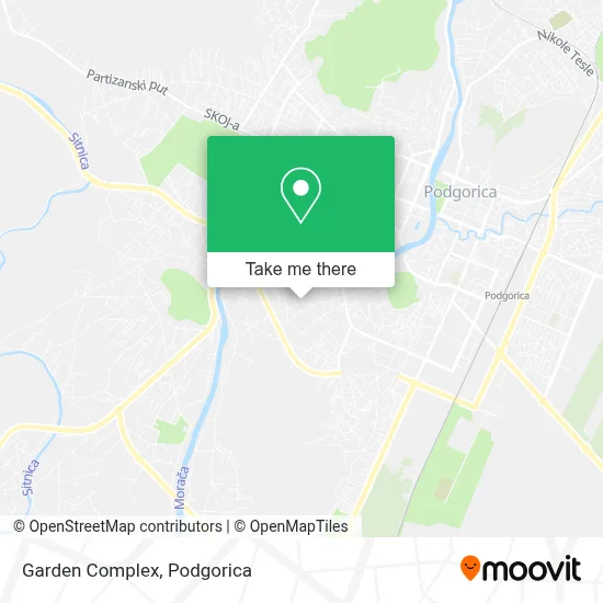 Garden Complex map
