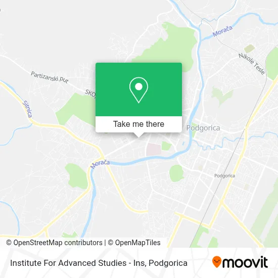 Institute For Advanced Studies - Ins map