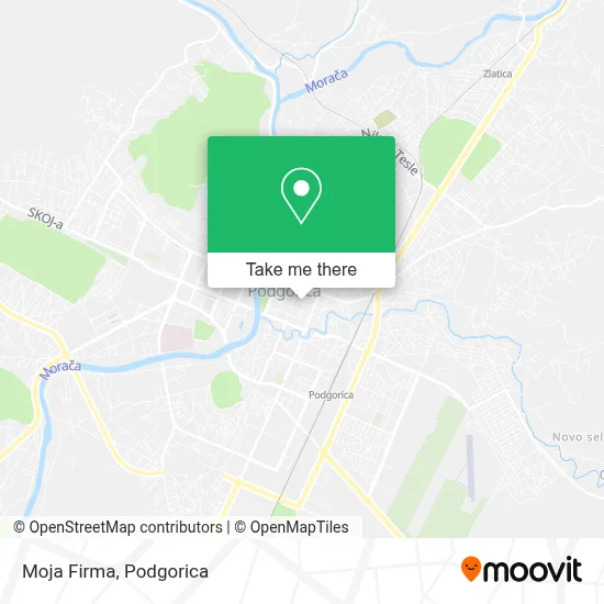 Moja Firma map