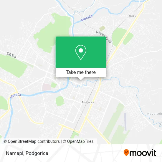 Namapi map