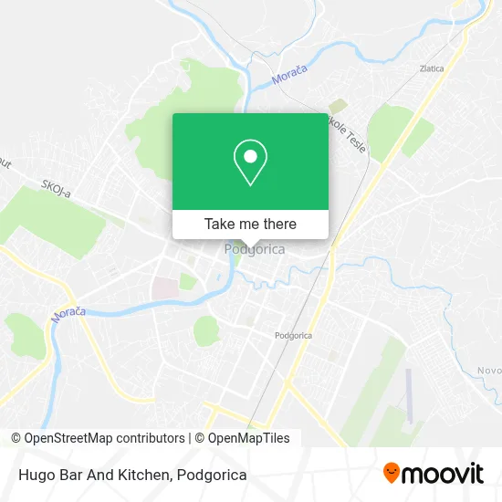 Hugo Bar And Kitchen map