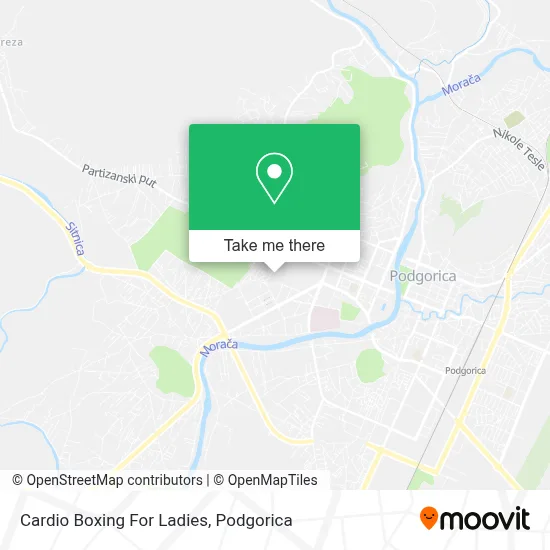 Cardio Boxing For Ladies map