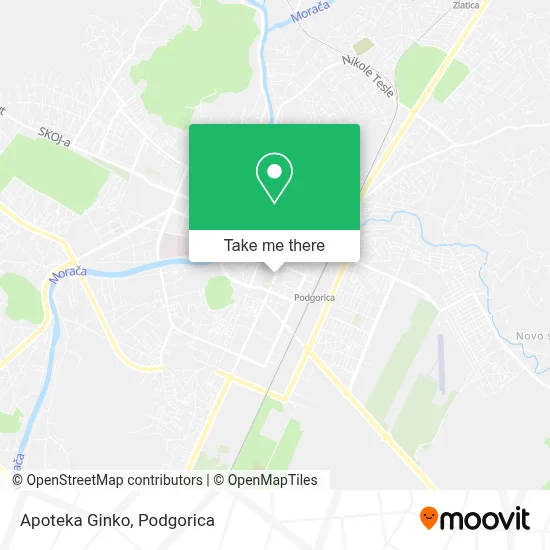 Apoteka Ginko map