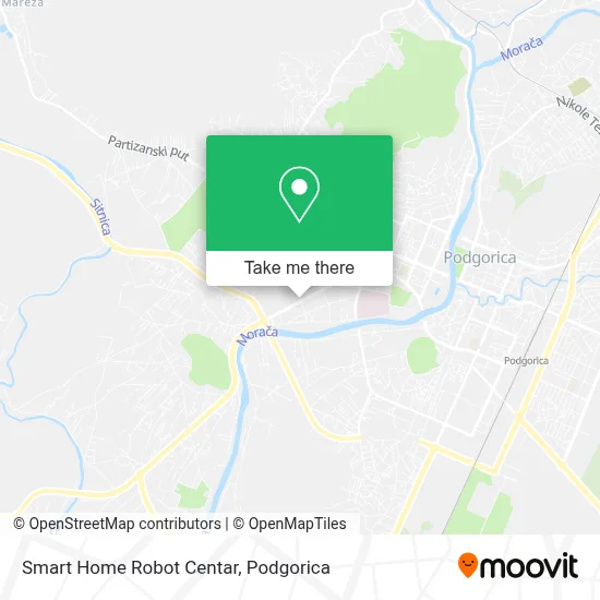 Smart Home Robot Centar map