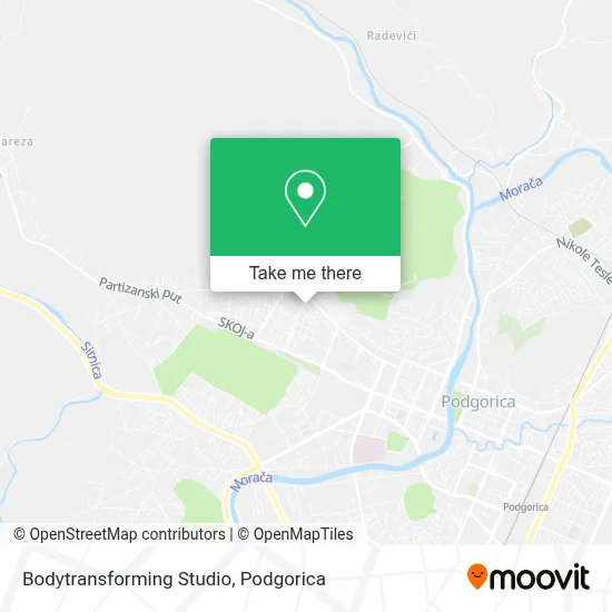 Bodytransforming Studio map