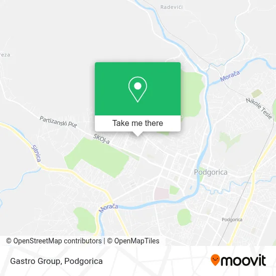 Gastro Group map
