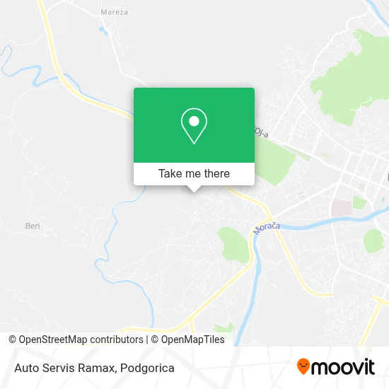 Auto Servis Ramax map