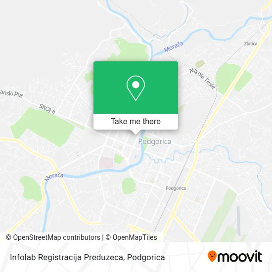 Infolab Registracija Preduzeca map