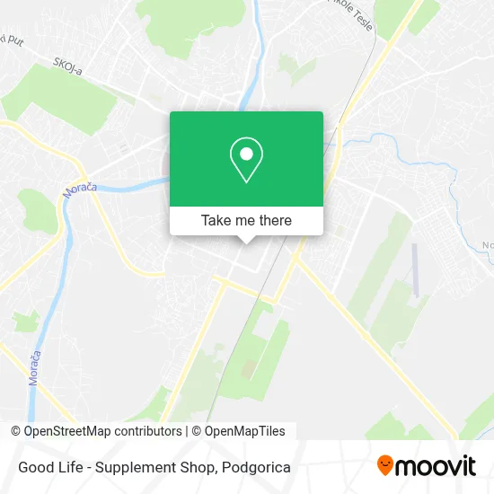 Good Life - Supplement Shop map