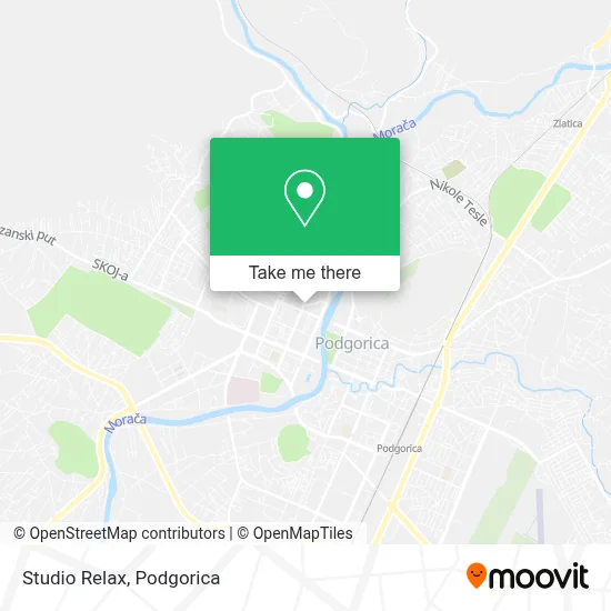 Studio Relax map