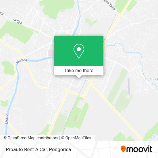 Proauto Rent A Car map