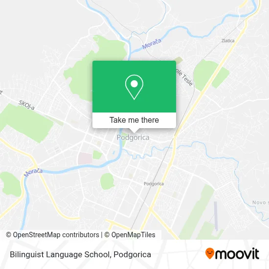 Bilinguist Language School map