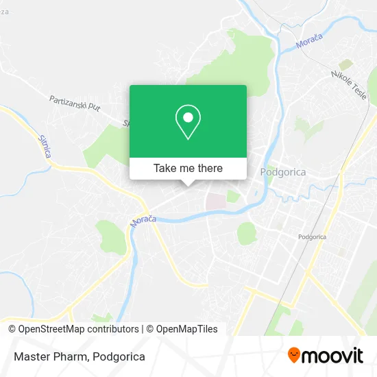 Master Pharm map