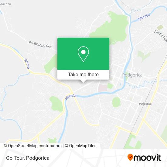 Go Tour map
