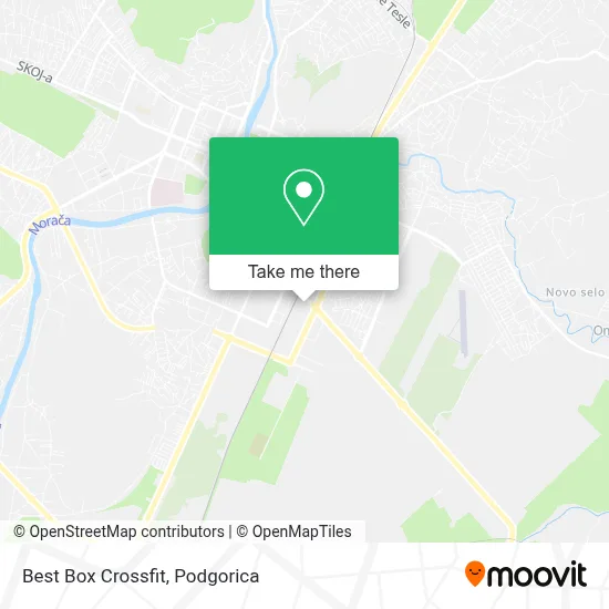 Best Box Crossfit map