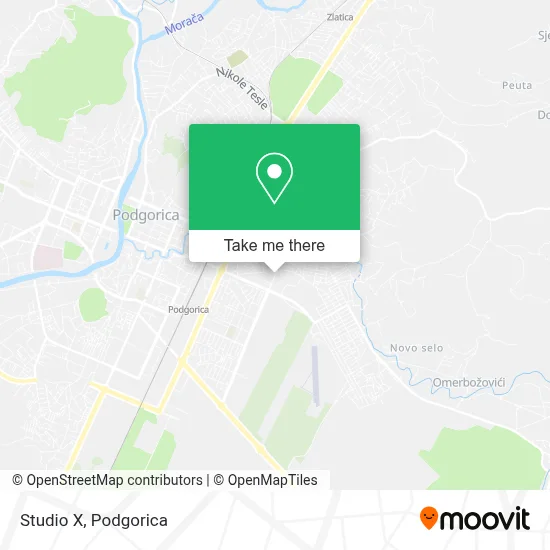 Studio X map