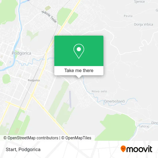 Start map