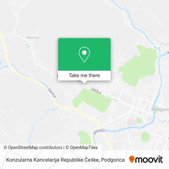Konzularna Kancelarija Republike Češke map