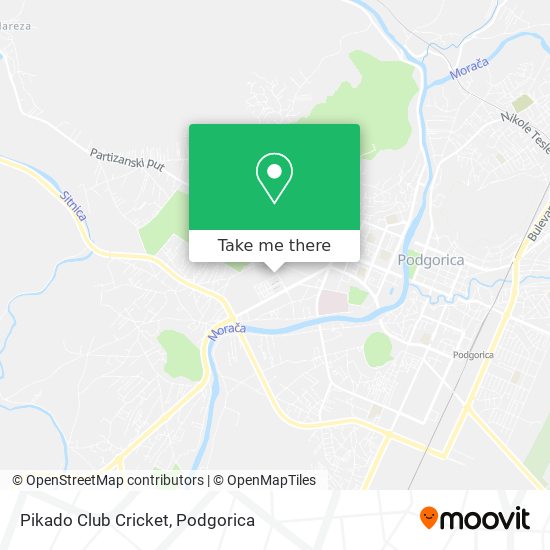 Pikado Club Cricket map
