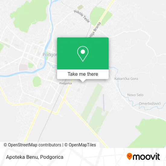 Apoteka Benu map