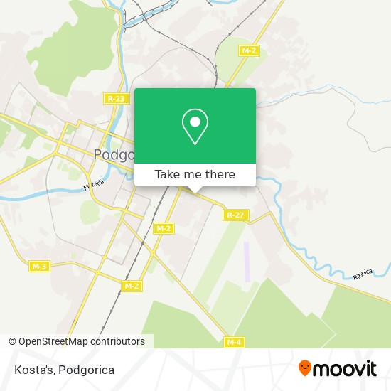 Kosta's map