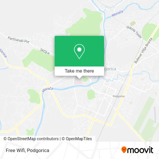 Free Wifi map