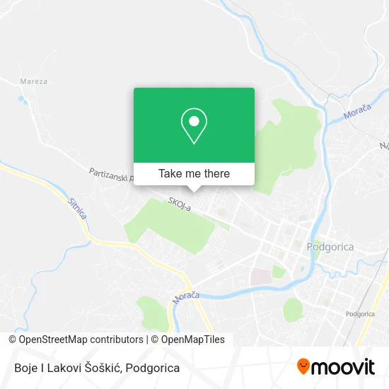 Boje I Lakovi Šoškić map
