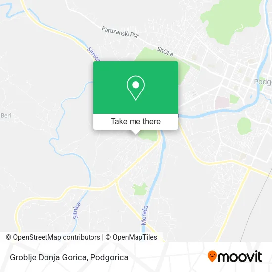 Groblje Donja Gorica map
