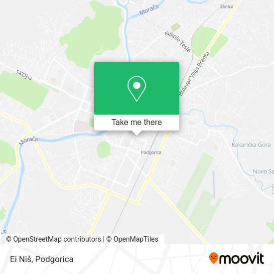 Ei Niš map