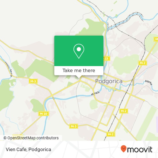 Vien Cafe map