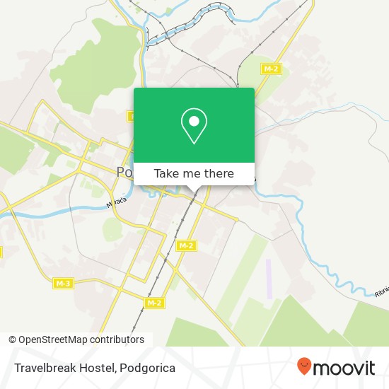 Travelbreak Hostel map