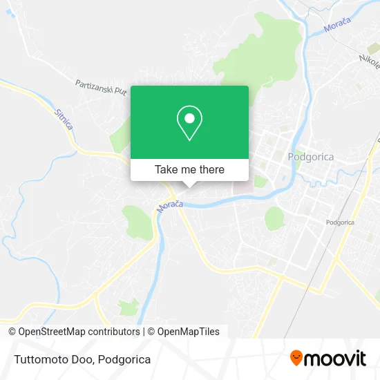 Tuttomoto Doo map