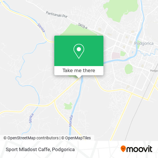 Sport Mladost Caffe map
