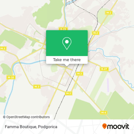 Famma Boutique map