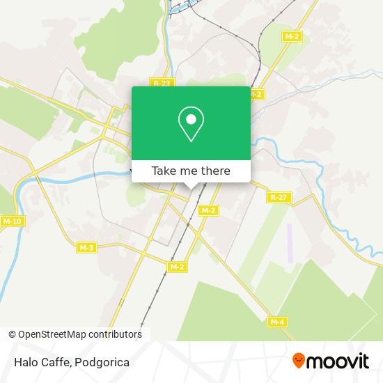 Halo Caffe map