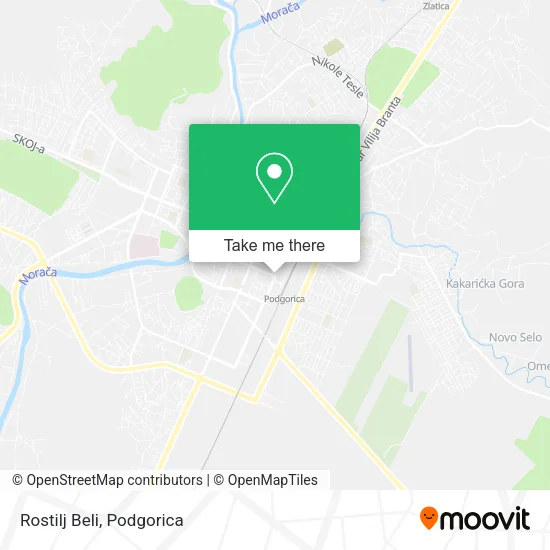 Rostilj Beli map