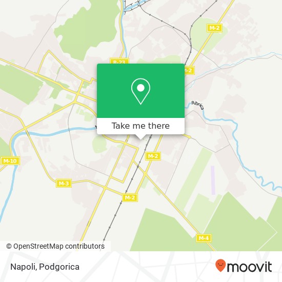 Napoli, Bulevar Mitra Bakića Podgorica, Podgorica, 81000 map