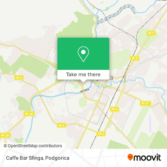 Caffe Bar Sfinga map