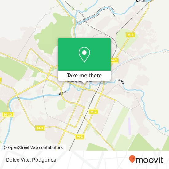 Dolce Vita map