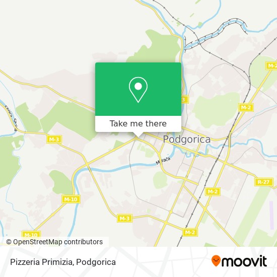Pizzeria Primizia map