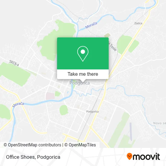 OFFICE SHOES map